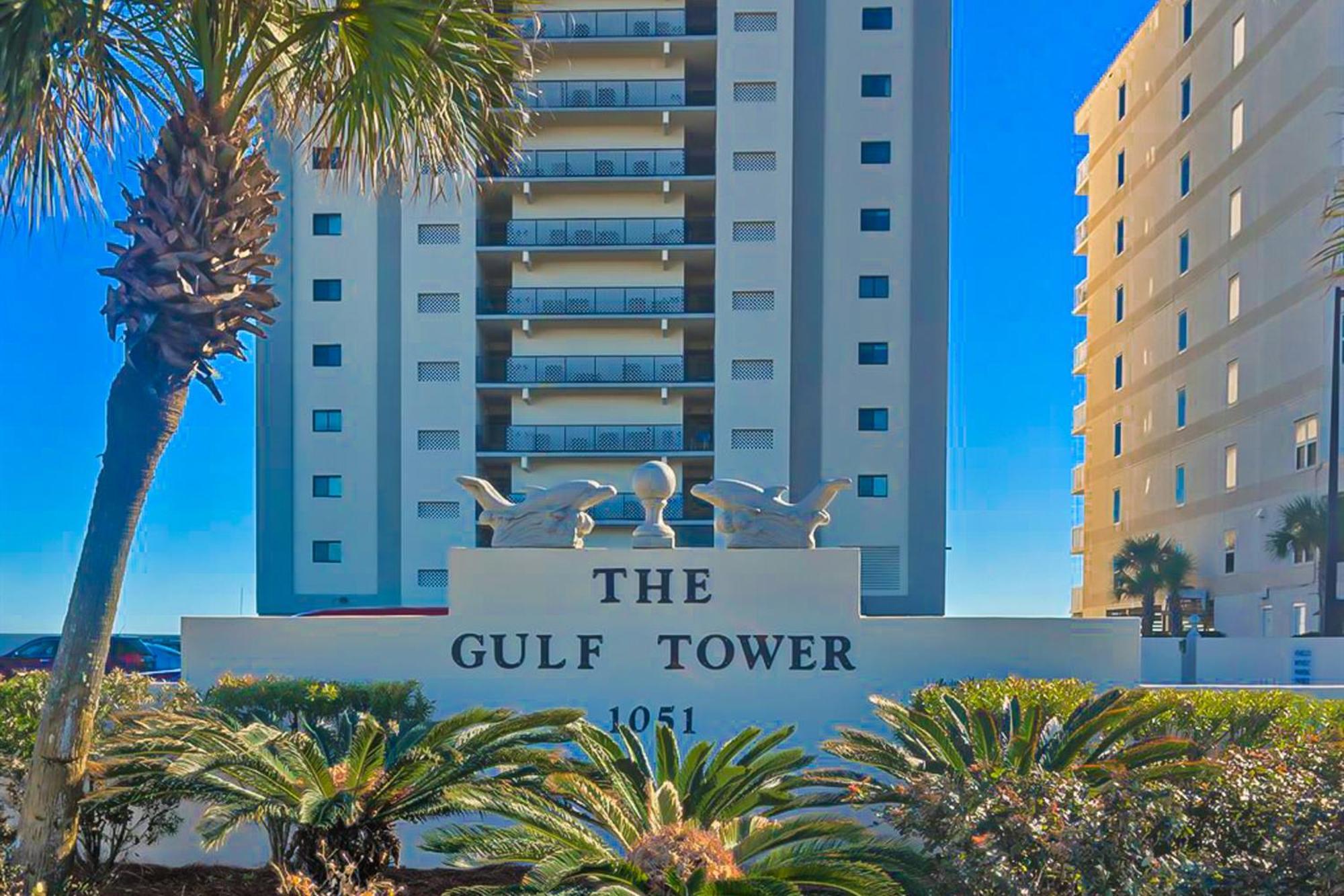 The Gulf Tower Condos Галф Шорс Экстерьер фото