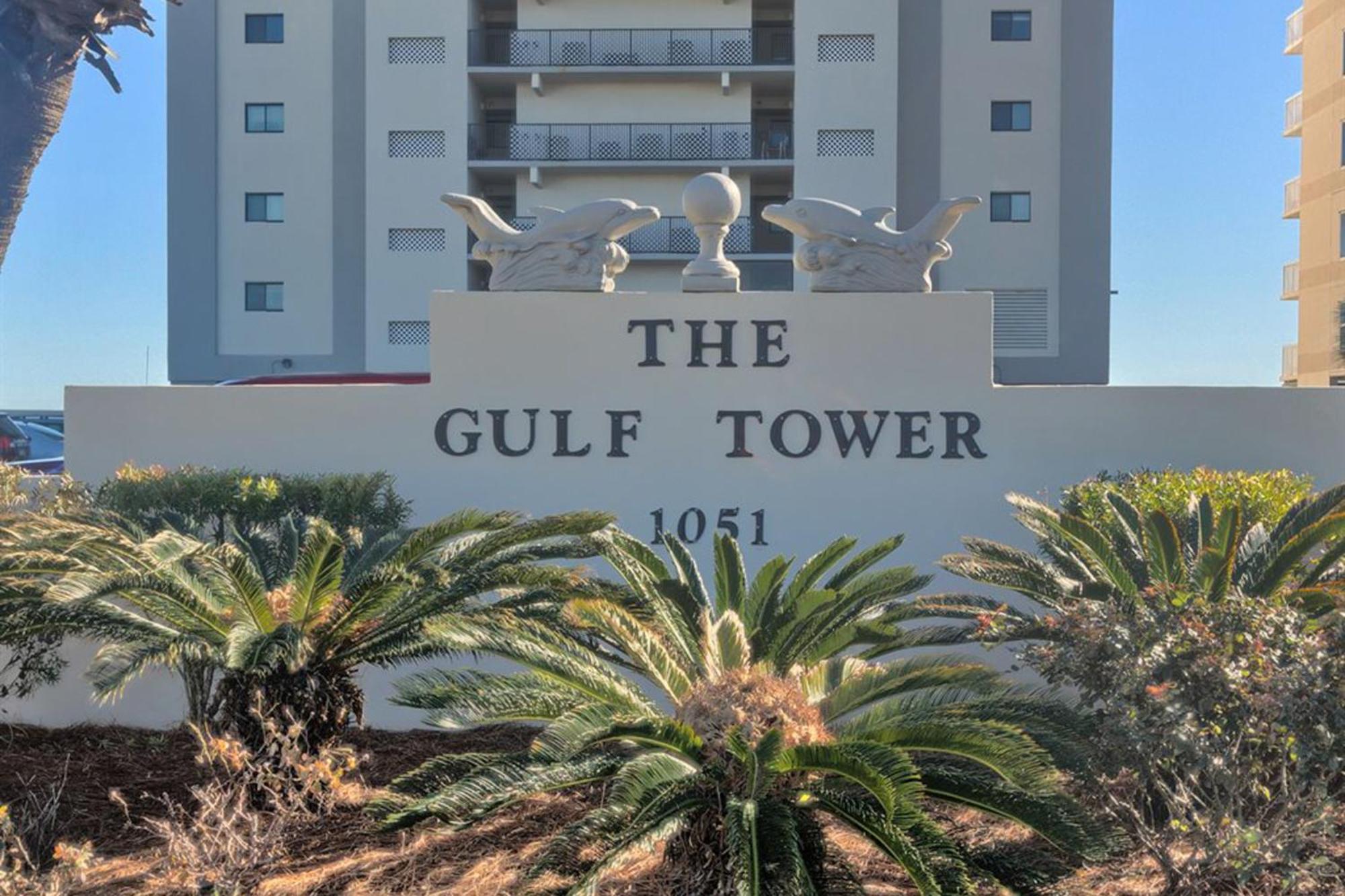 The Gulf Tower Condos Галф Шорс Экстерьер фото